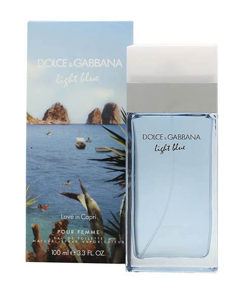 light blue dolce gabbana love in capri lilla pois|Light Blue Love In Capri by Dolce & Gabbana .